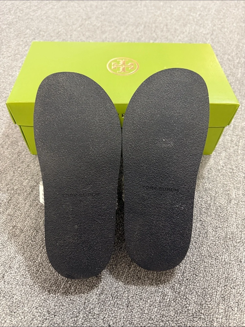 Tory Burch INES stud sport slides size 7